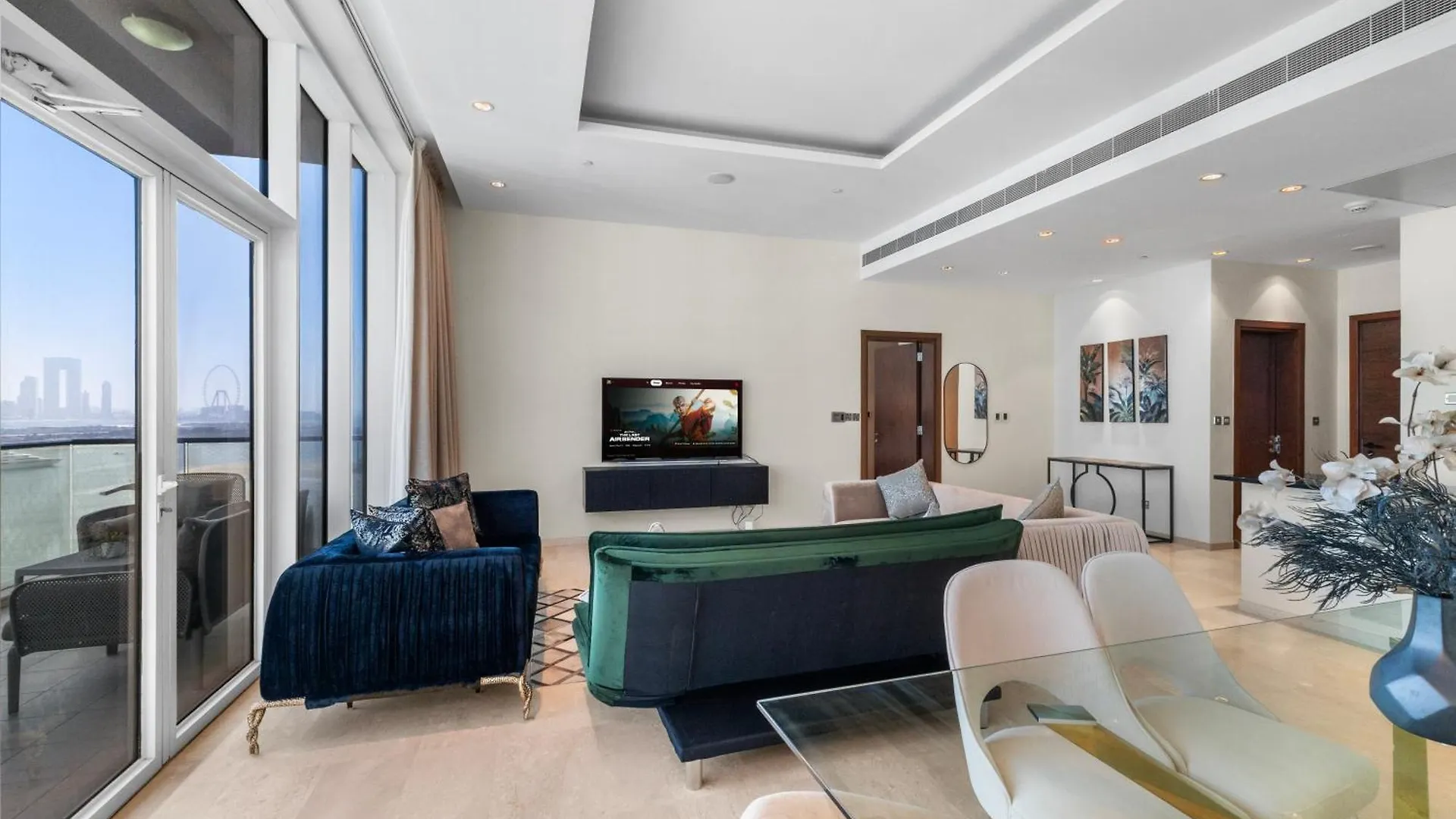 Apartmán Waves - Palm Jumeirah Apt With Balcony & Beachfront Views Dubaj