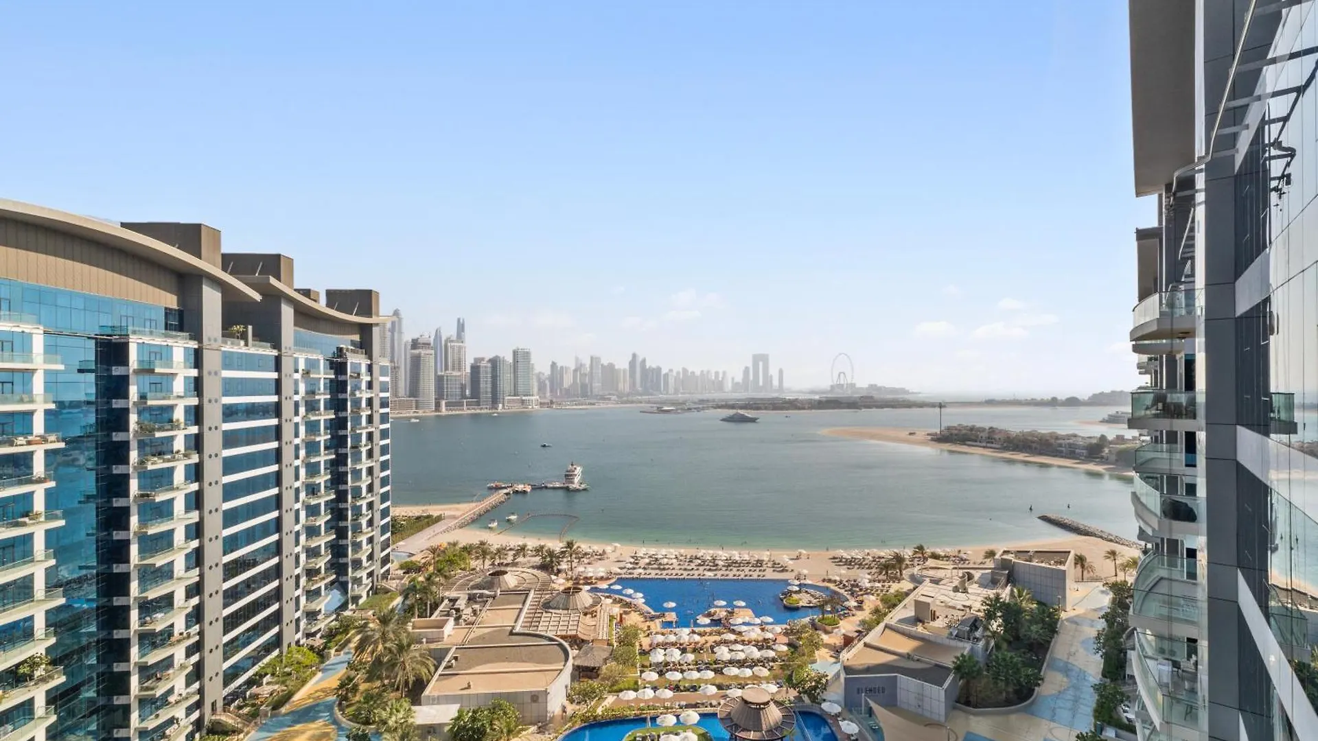 Waves - Palm Jumeirah Apt With Balcony & Beachfront Views Dubai 0*,  United Arab Emirates